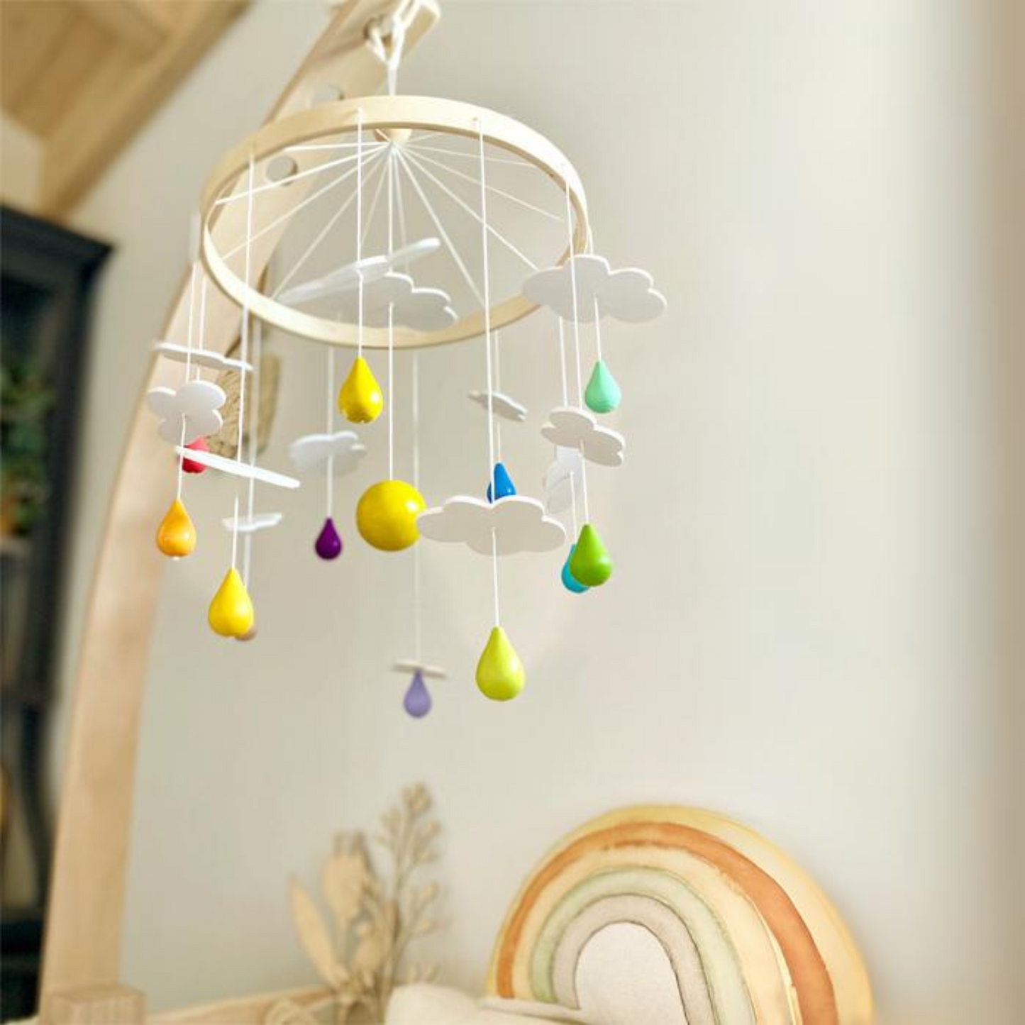 Mobile Arcobaleno | Per ovetto o culla