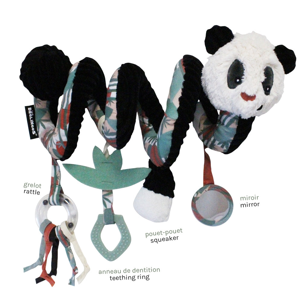 Spirale sensoriale Rototos the Panda | Filling in materiale riciclato