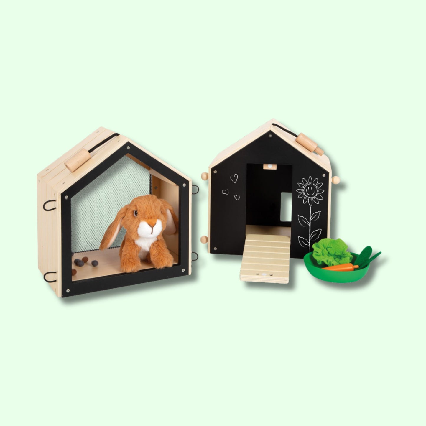 Conigliera in legno | Giochi di ruolo | Pretend Play