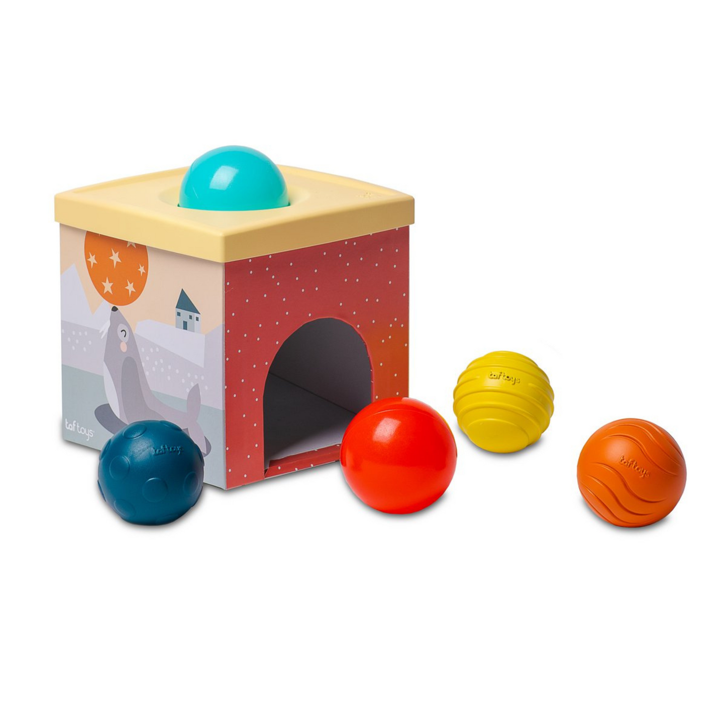 Ball Drop | Stackable boxes with lid and balls