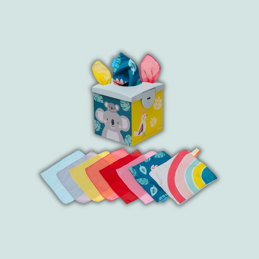 Wonder tissue box | Con crinkle sheet
