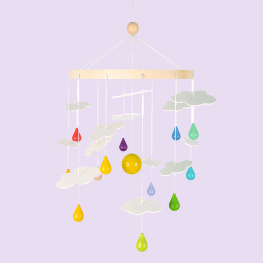 Mobile Arcobaleno | Per ovetto o culla
