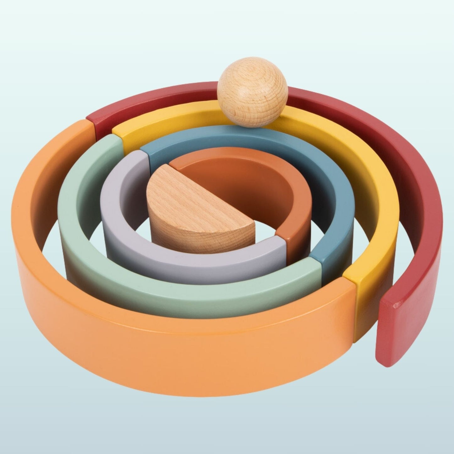 Arcobaleno Safari - Gioco Montessori in Legno 12m+