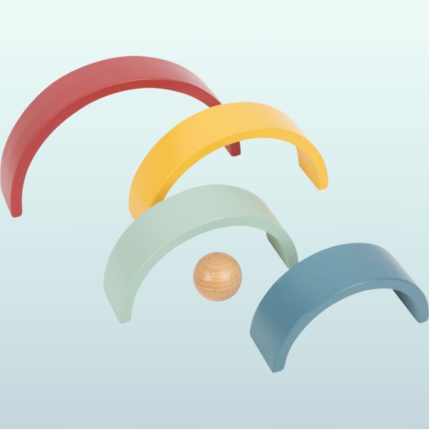 Arcobaleno Safari - Gioco Montessori in Legno 12m+
