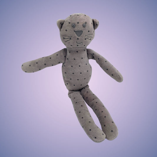 Doudou Gatto Stelle - Peluche in Velluto 0m+